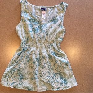 Patagonia Flower Patterned Sleeveless Top 6